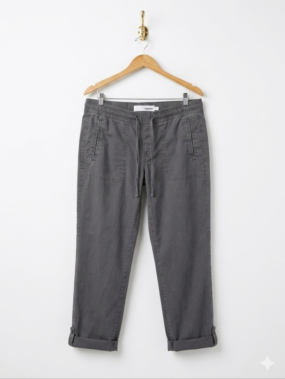 Sonoma Grey Convertible Pants Size 8